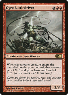 {R} Ogre Battledriver [Magic 2014][M14 148] - Misty Mountain Games