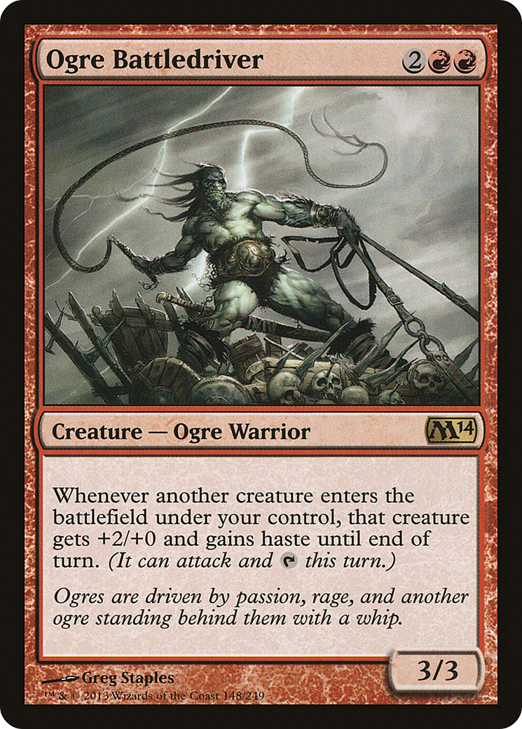 {R} Ogre Battledriver [Magic 2014][M14 148]