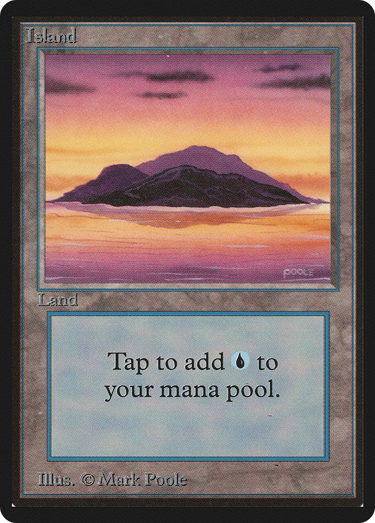 {B}[LEB 291] Island (291) [Beta Edition]