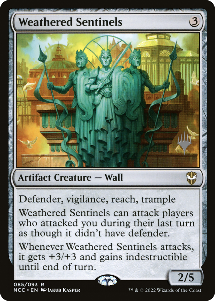 {R} Weathered Sentinels (Promo Pack) [Streets of New Capenna Commander Promos][PP NCC 085]