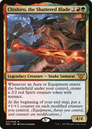 {R} Chishiro, the Shattered Blade [Kamigawa: Neon Dynasty Commander][NEC 001]