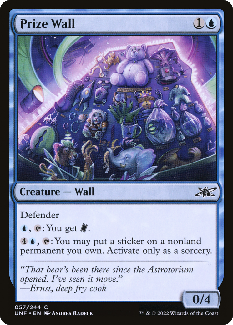 {C} Prize Wall [Unfinity][UNF 057]