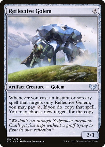 {C} Reflective Golem [Strixhaven: School of Mages][STX 257]