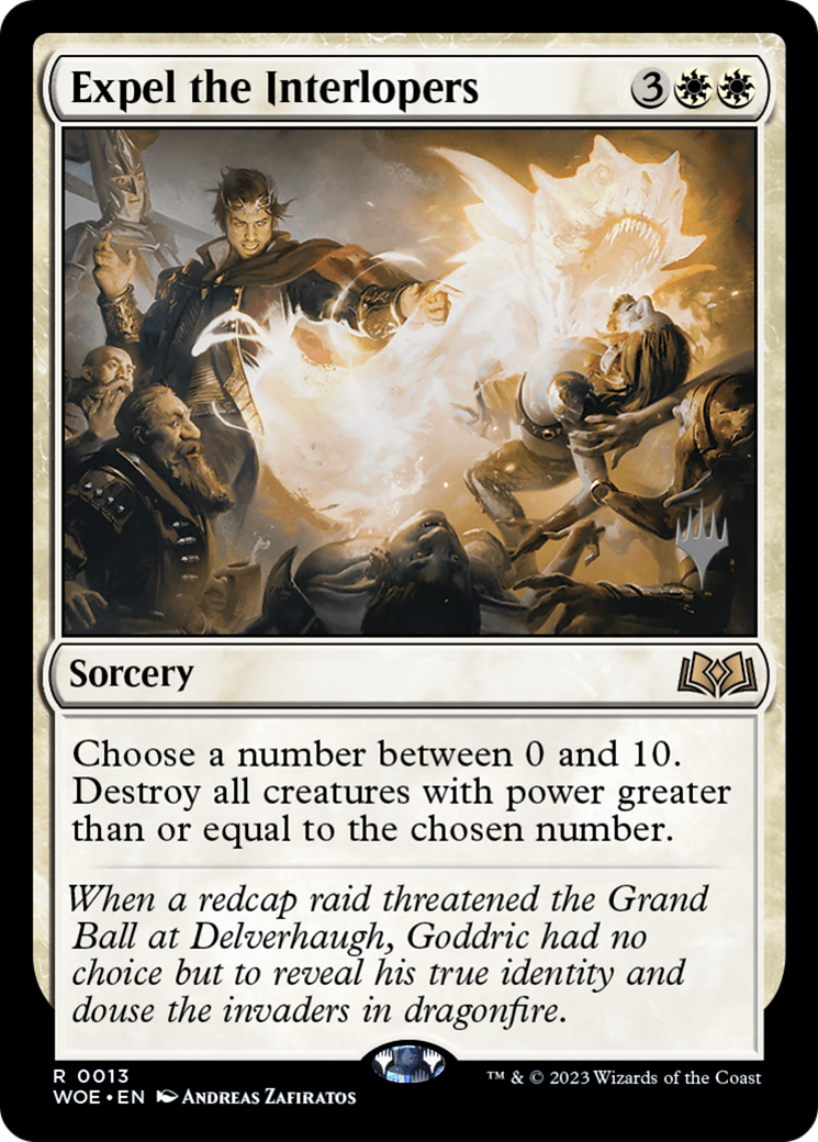 {@R} Expel the Interlopers (Promo Pack) [Wilds of Eldraine Promos][PP WOE 013]