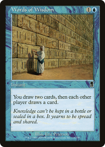 {C} Words of Wisdom [Odyssey][ODY 114]
