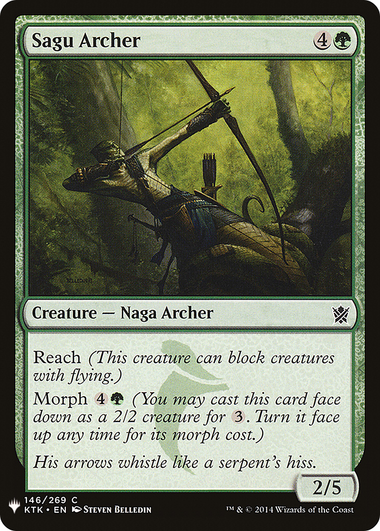 {C} Sagu Archer [Mystery Booster][LS KTK 146]