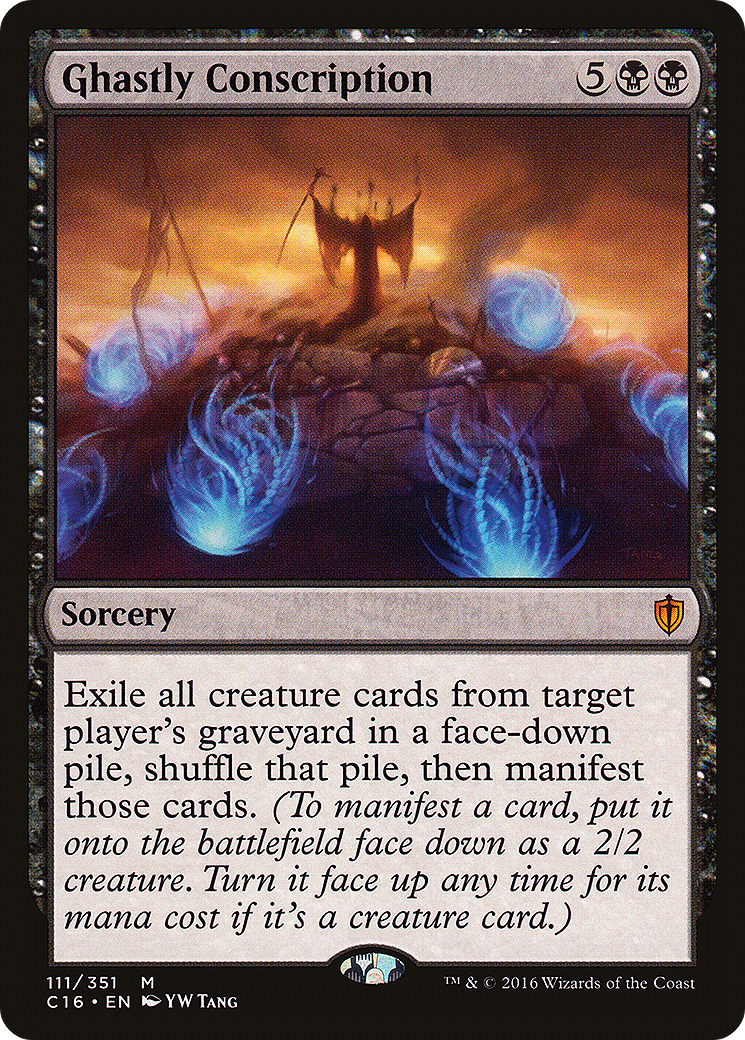 {R} Ghastly Conscription [Commander 2016][C16 111]