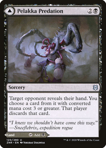 {C} Pelakka Predation // Pelakka Caverns [Zendikar Rising][ZNR 120]