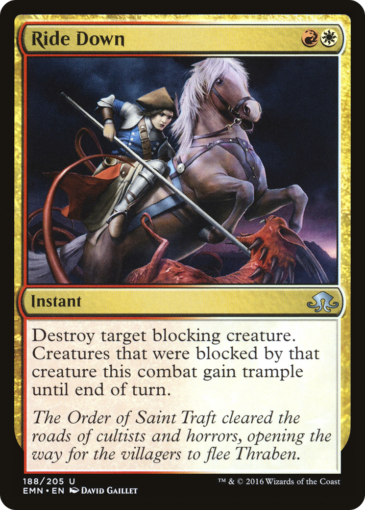{C} Ride Down [Eldritch Moon][EMN 188]