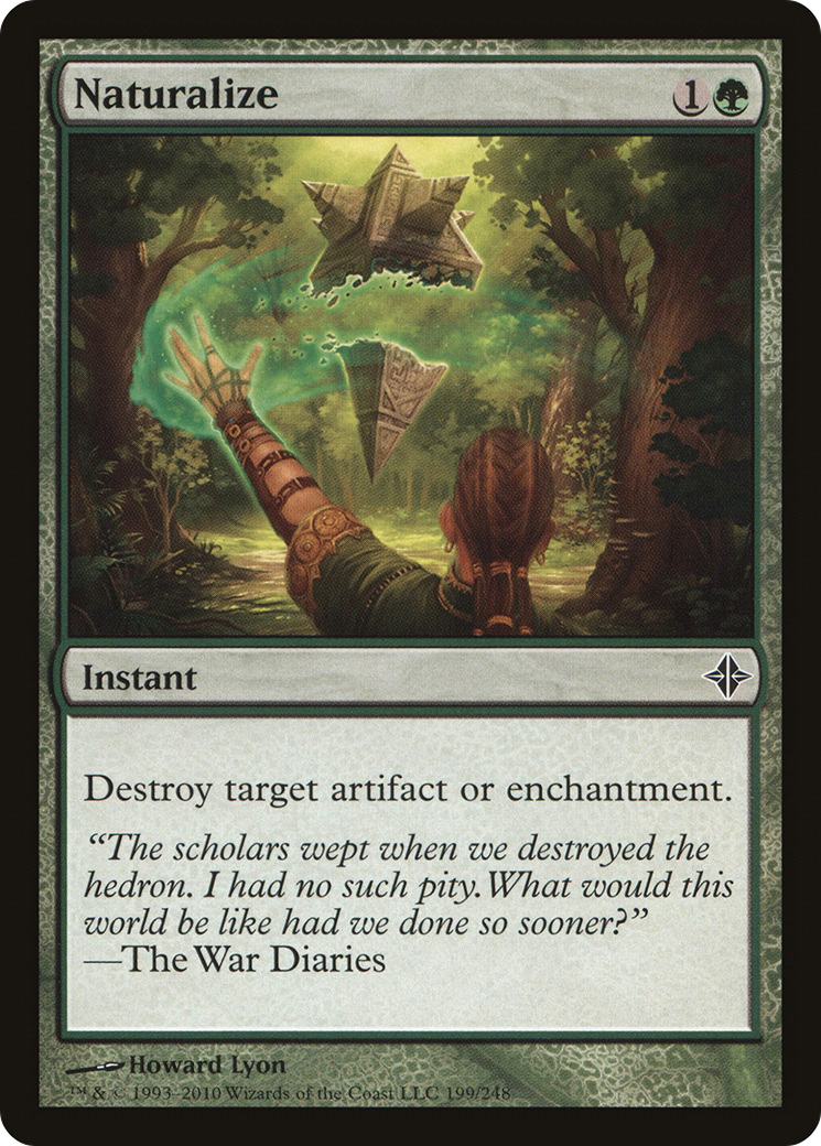 {C} Naturalize [Rise of the Eldrazi][ROE 199]