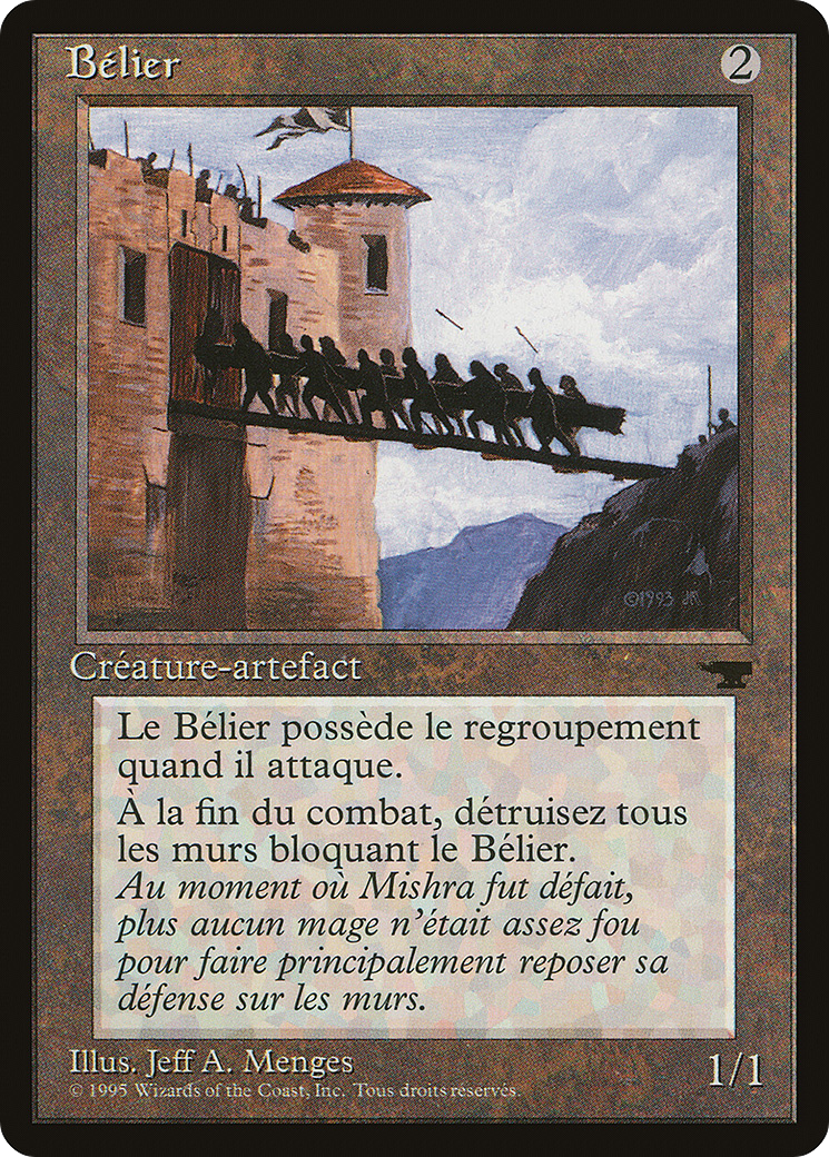 {C} Battering Ram (French) - "Belier" [Renaissance][REN 107]
