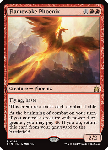 {@R} Flamewake Phoenix [Foundations][FDN 198]