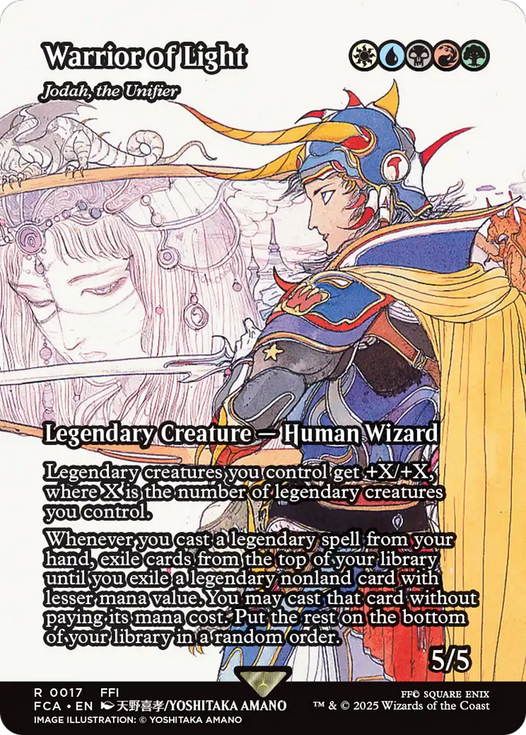 {R} Jodah, the Unifier -  Warrior of Light (Showcase) [FINAL FANTASY : Through the Ages][FCA 017]