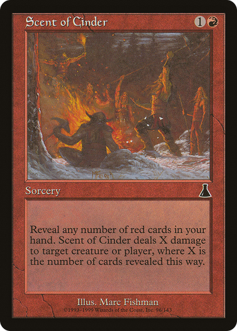 {C} Scent of Cinder [Urza's Destiny][UDS 096]