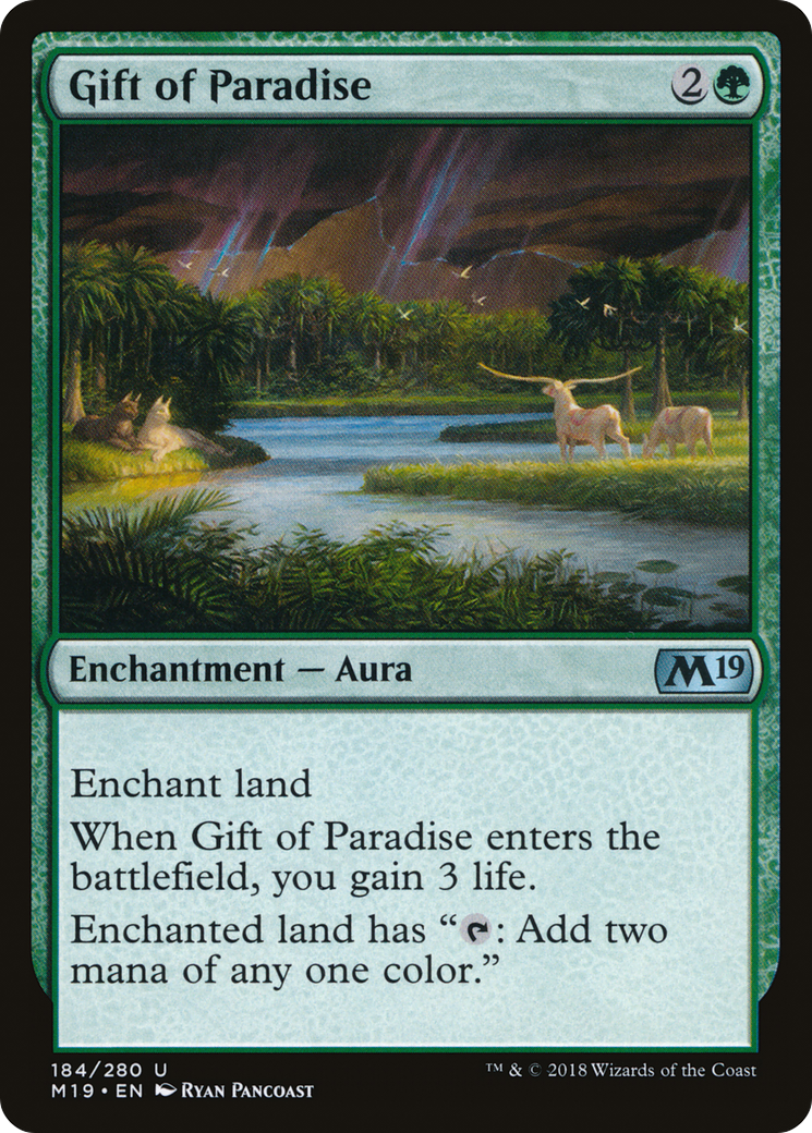 {C} Gift of Paradise [Core Set 2019][M19 184]