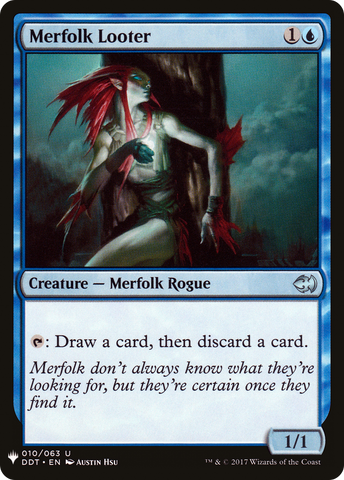 {C} Merfolk Looter [Mystery Booster][LS DDT 010]