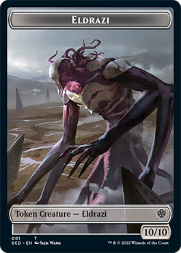 {C} Eldrazi // Soldier Double-Sided Token [Starter Commander Decks][SCD 000]