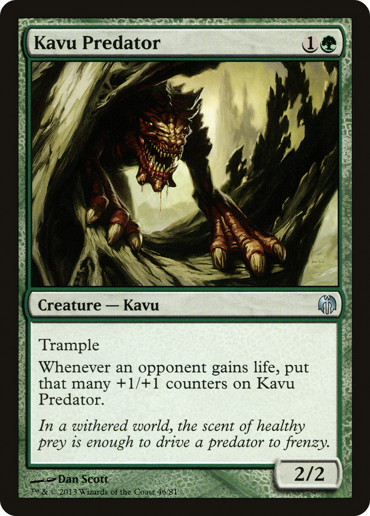 {C} Kavu Predator [Duel Decks: Heroes vs. Monsters][DDL 046]