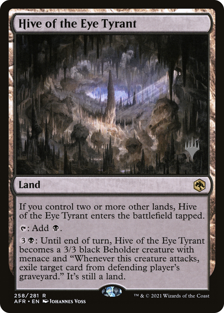 {R} Hive of the Eye Tyrant (Promo Pack) [Dungeons & Dragons: Adventures in the Forgotten Realms Promos][PP AFR 258]