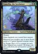 {@R} Camellia, the Seedmiser [Bloomburrow Prerelease Promos][PR BLB 207]