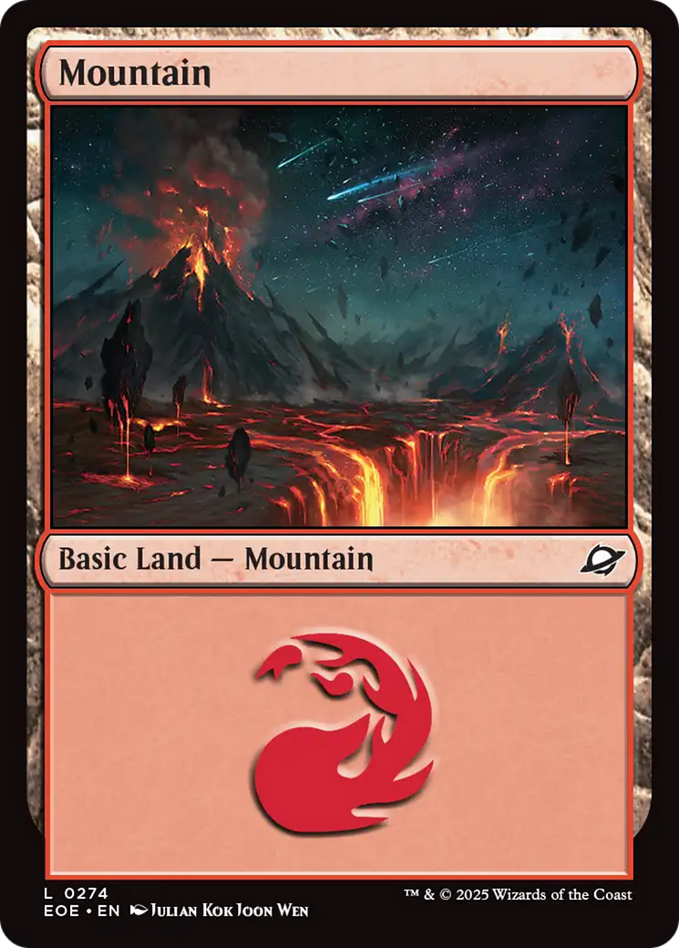 {@@ EOE B} Mountain (0274) [Edge of Eternities][EOE 274]