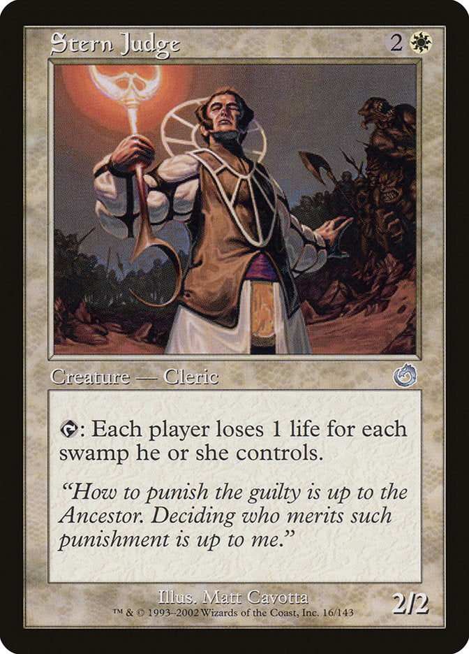 {C} Stern Judge [Torment][TOR 016]