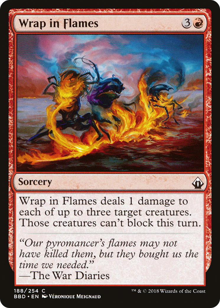 {C} Wrap in Flames [Battlebond][BBD 188]