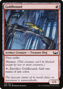 {C} Goldhound [Streets of New Capenna][SNC 108]