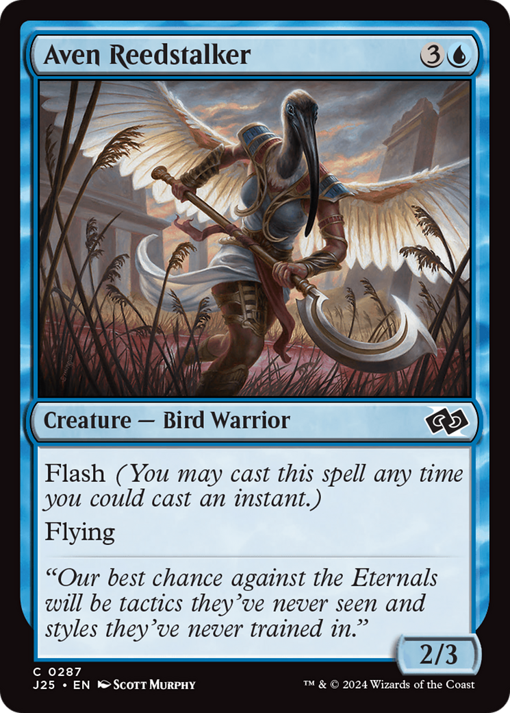 {C} Aven Reedstalker [Foundations Jumpstart][J25 287]