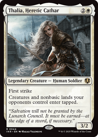 {R} Thalia, Heretic Cathar [Innistrad Remastered][INR 044]