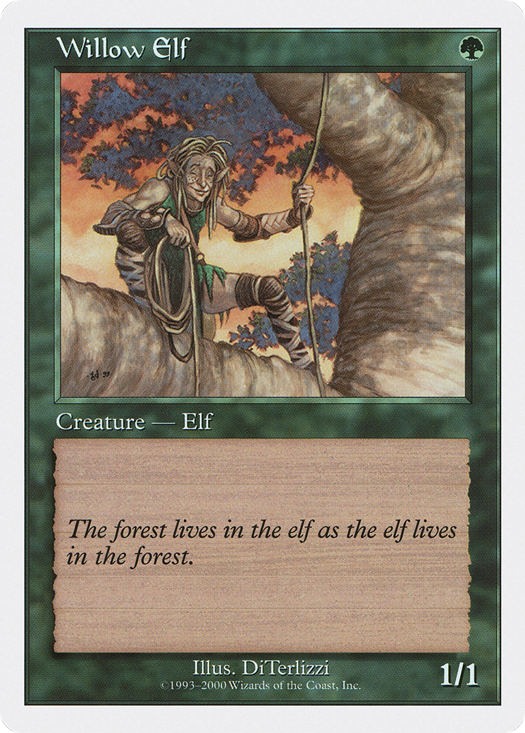 {C} Willow Elf [Starter 2000][S00 045]