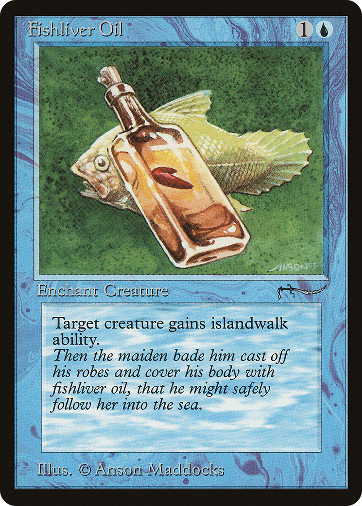 {C} Fishliver Oil (Light Mana Cost) [Arabian Nights][LT ARN 013]