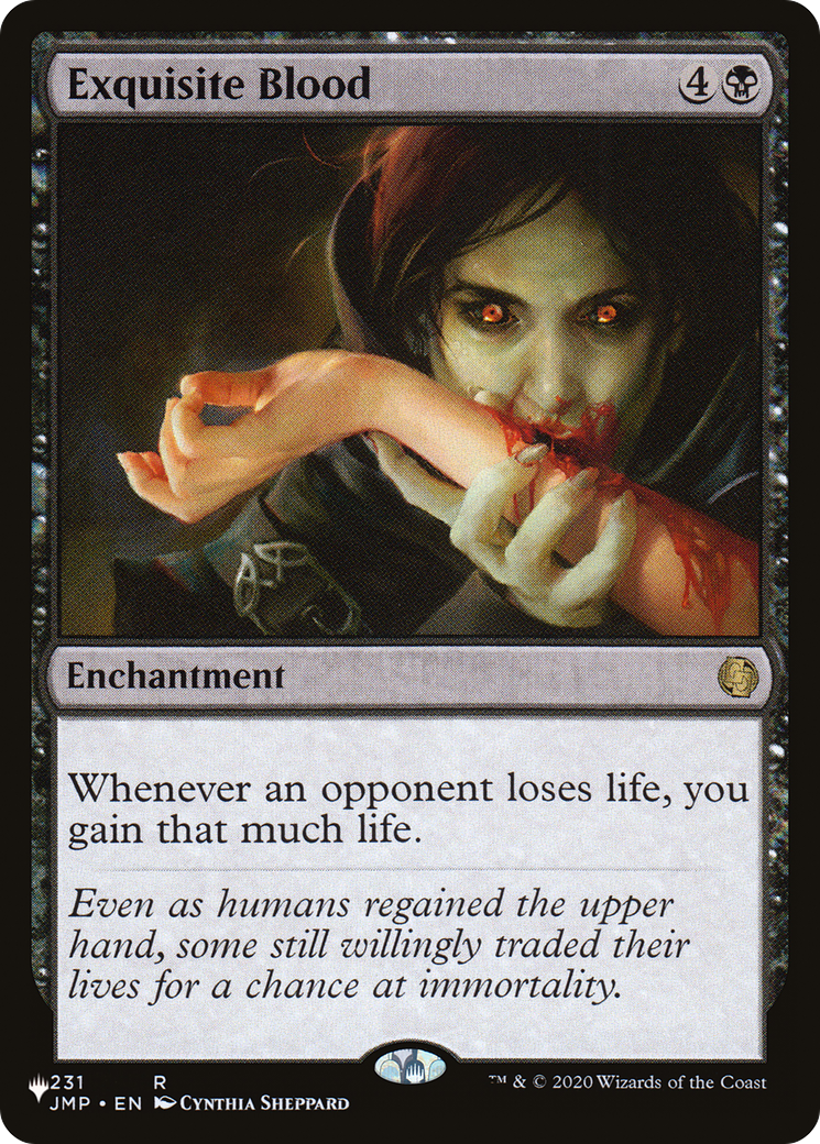 {R} Exquisite Blood [LIST JMP-231]