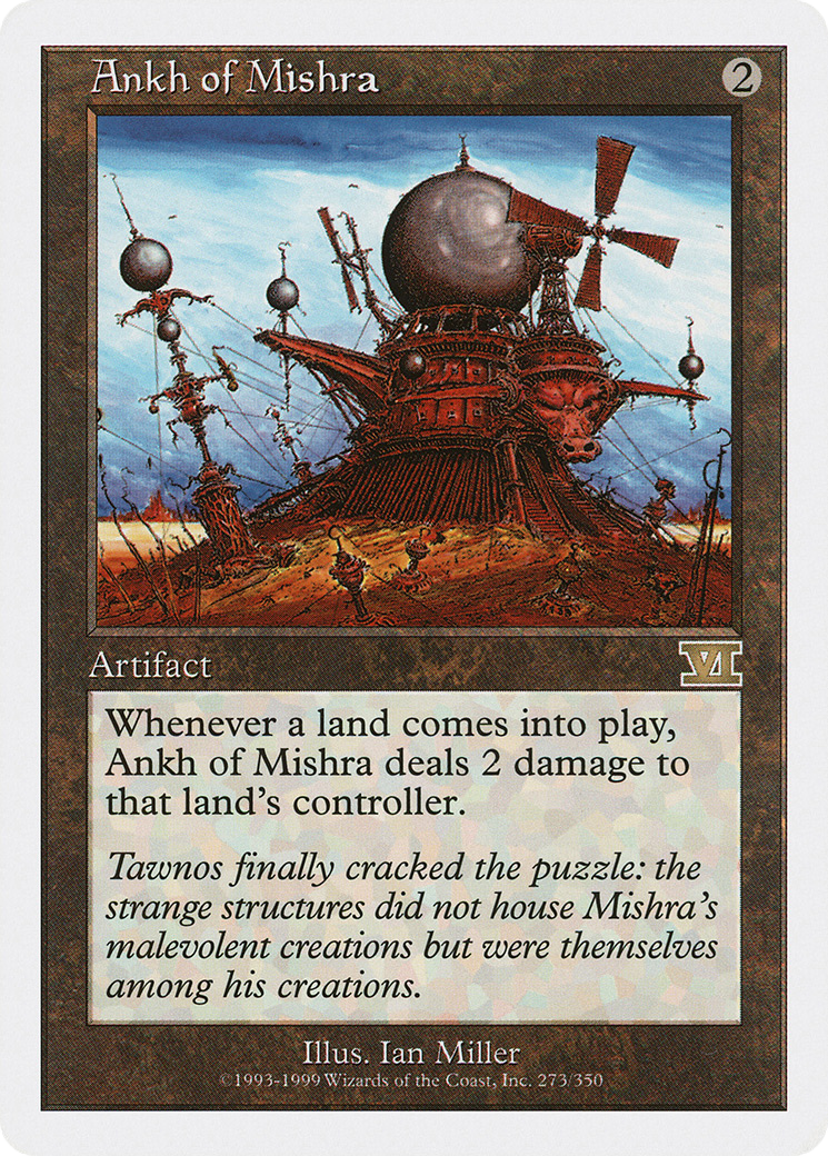 {R} Ankh of Mishra [Classic Sixth Edition][6ED 273] - Misty Mountain Games