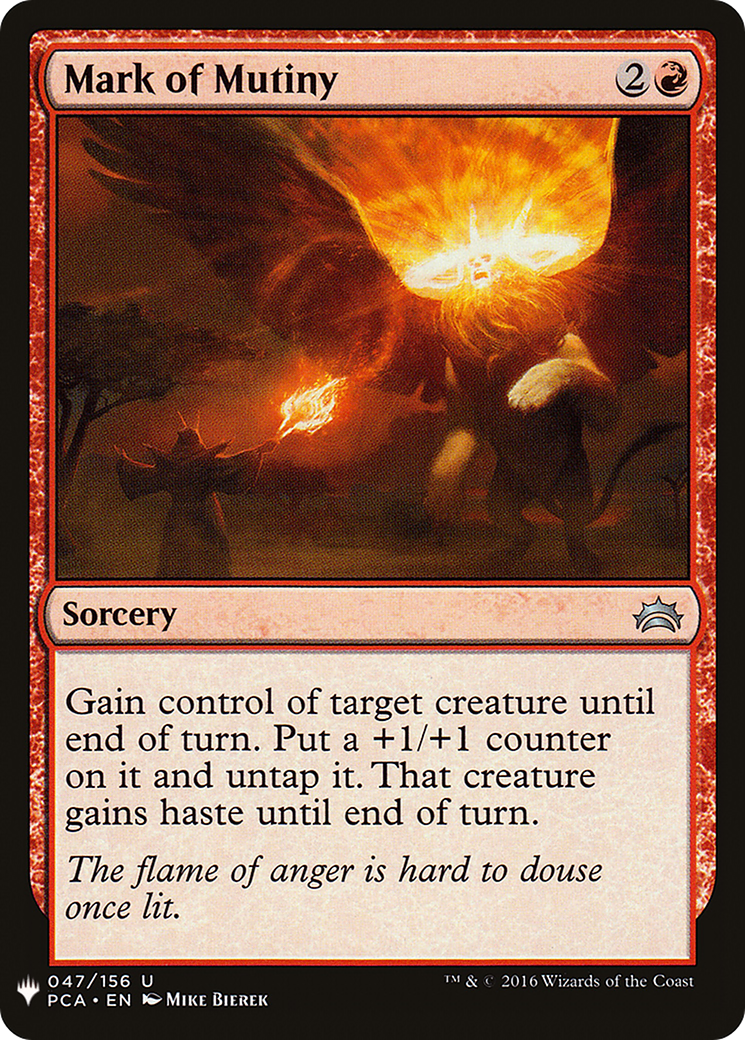 {C} Mark of Mutiny [Mystery Booster][LS PCA 047]