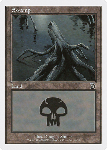 {B}[DKM 044] Swamp (44) [Deckmasters]