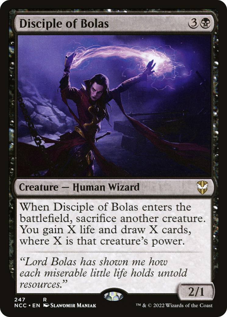 {R} Disciple of Bolas [Streets of New Capenna Commander][NCC 247]