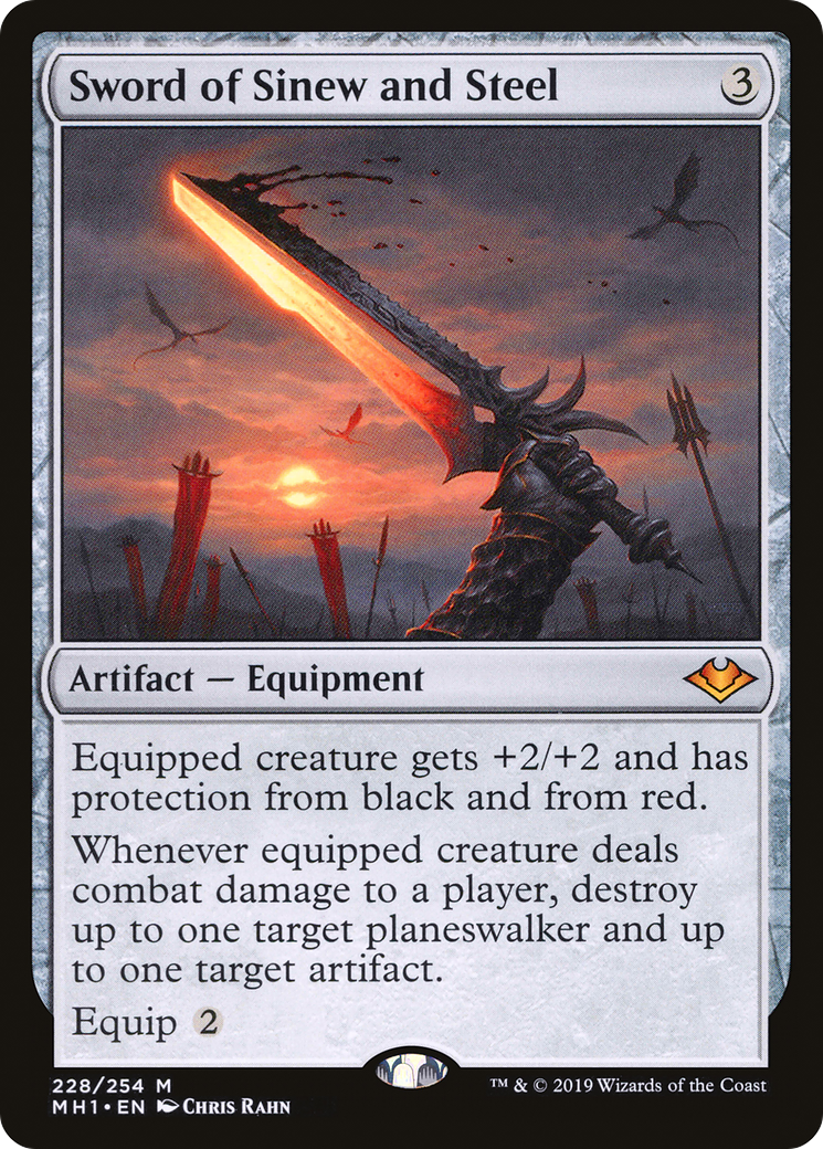 {R} Sword of Sinew and Steel [Modern Horizons][MH1 228]
