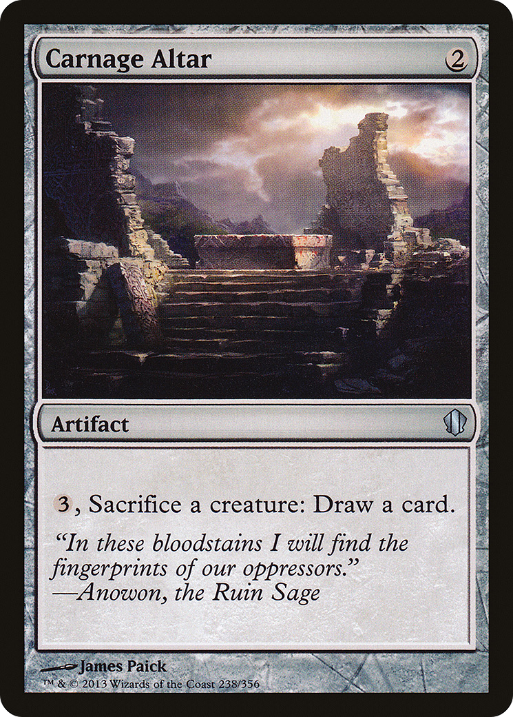 {C} Carnage Altar [Commander 2013][C13 238]