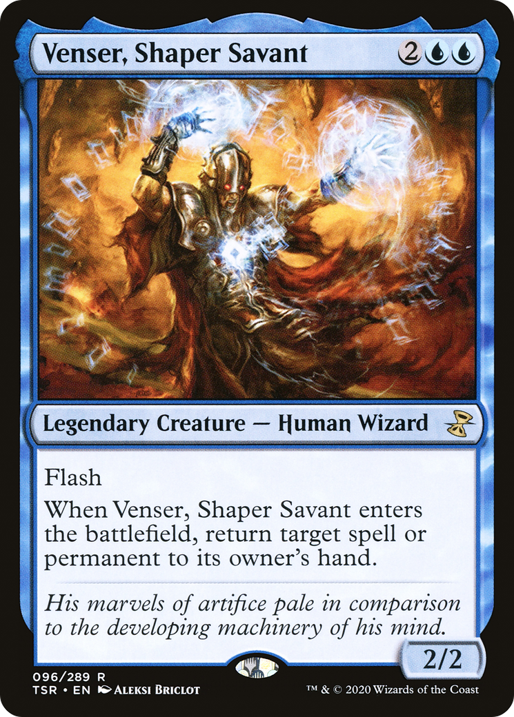 {R} Venser, Shaper Savant [Time Spiral Remastered][TSR 096]