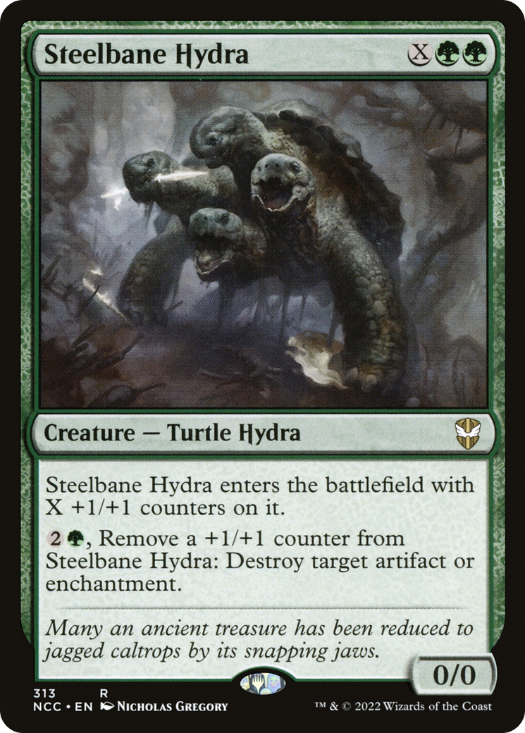 {R} Steelbane Hydra [Streets of New Capenna Commander][NCC 313]