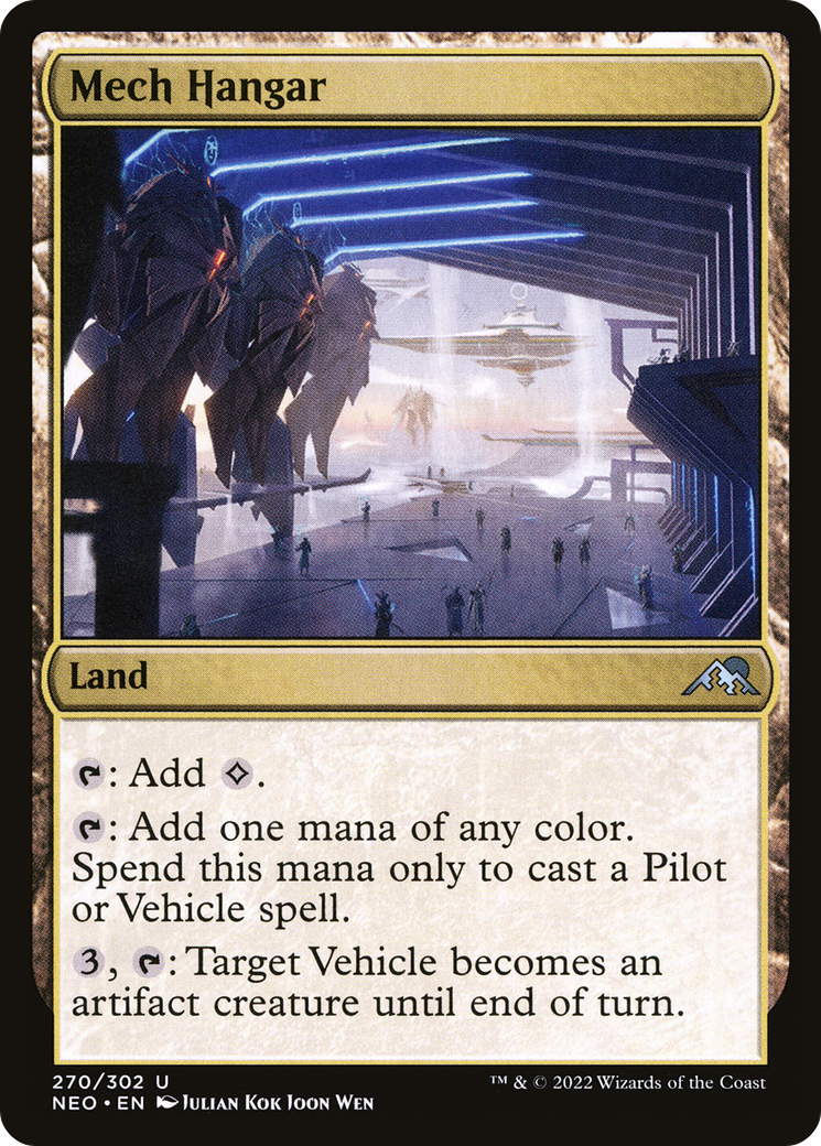 {C} Mech Hangar [Kamigawa: Neon Dynasty][NEO 270]