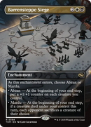 {@R} Barrensteppe Siege (Borderless) [Tarkir: Dragonstorm][TDM 384]