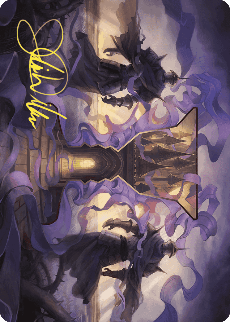 {A} Court of Locthwain Art Card (Gold-Stamped Signature) [Wilds of Eldraine Art Series][GS AWOE 053]