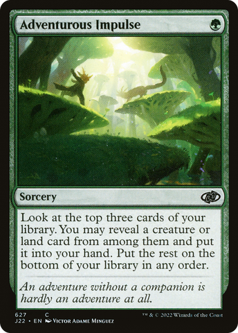 {C} Adventurous Impulse [Jumpstart 2022][J22 627]