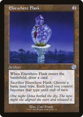 {C} Elsewhere Flask (Retro) [The Brothers' War Retro Artifacts][BRR 015]
