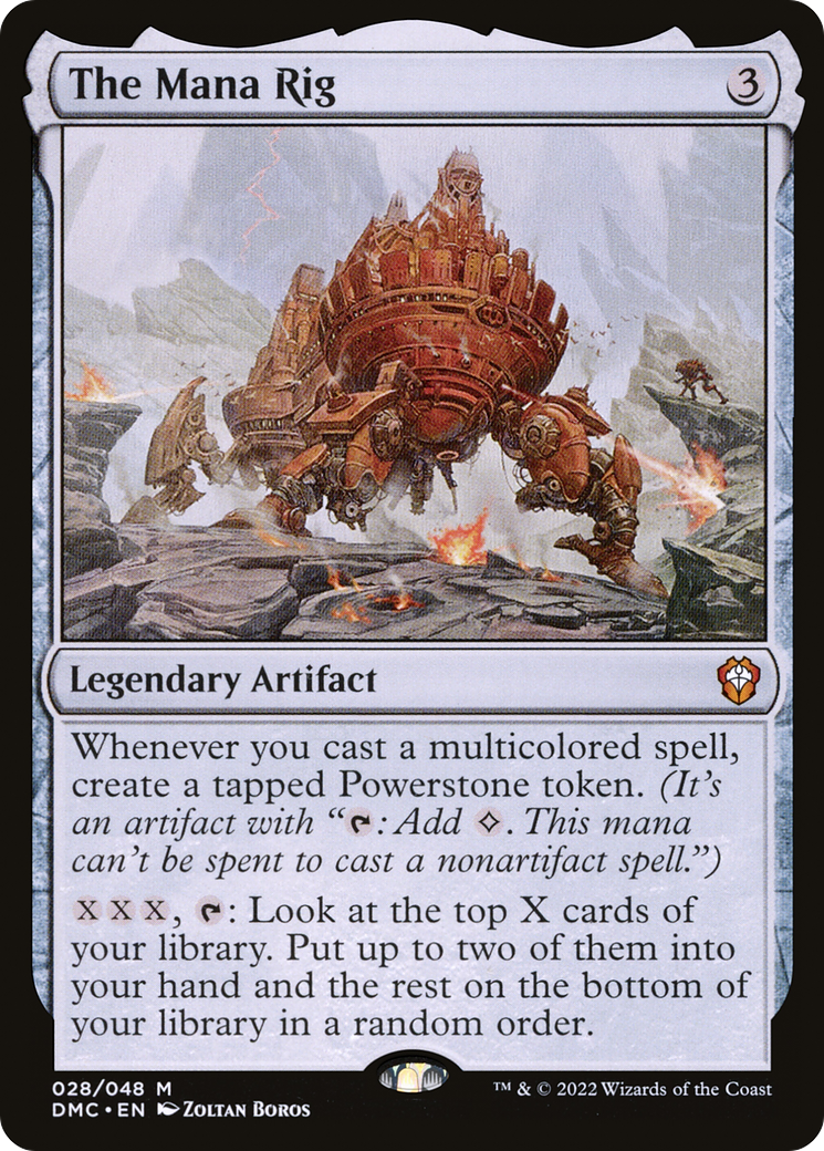 {R} The Mana Rig [Dominaria United Commander][DMC 028]