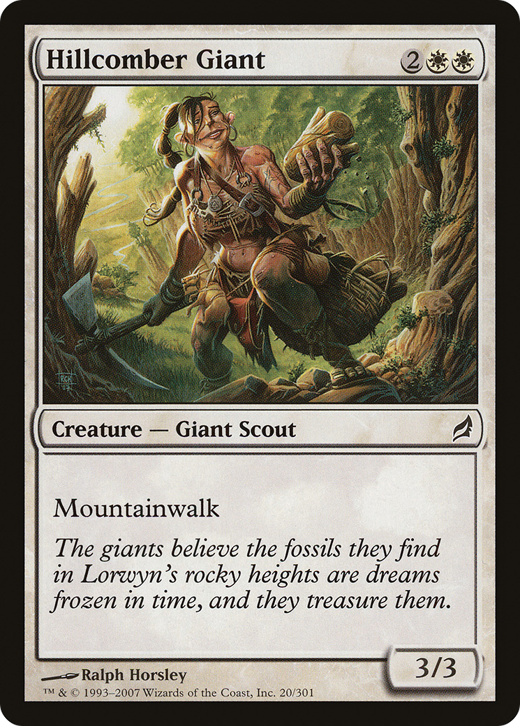 {C} Hillcomber Giant [Lorwyn][LRW 020]
