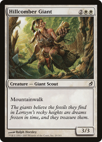 {C} Hillcomber Giant [Lorwyn][LRW 020]