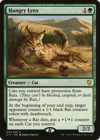 {R} Hungry Lynx [Commander 2017][C17 031]